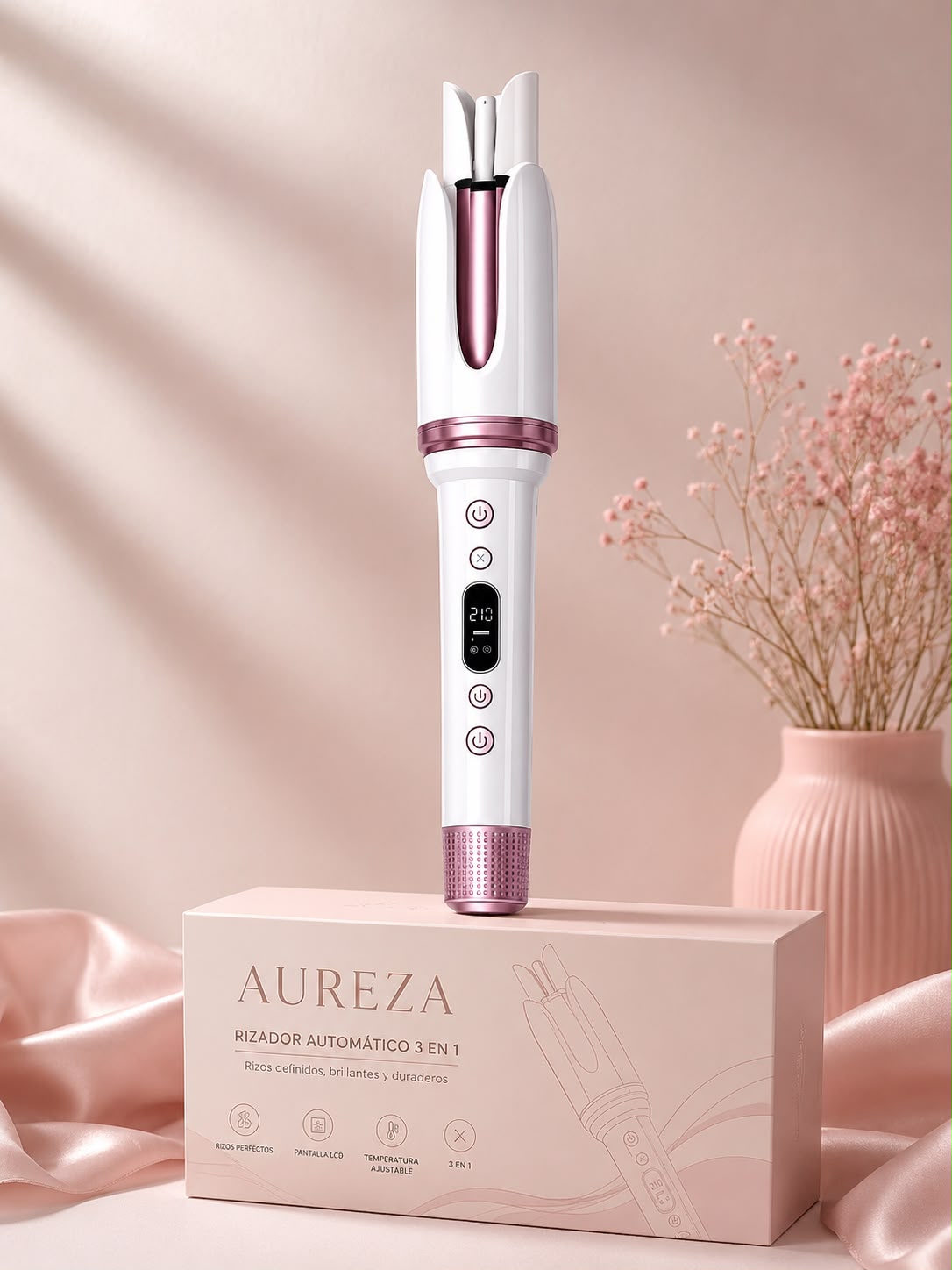 CurlEase™ | Rizador 3 en 1